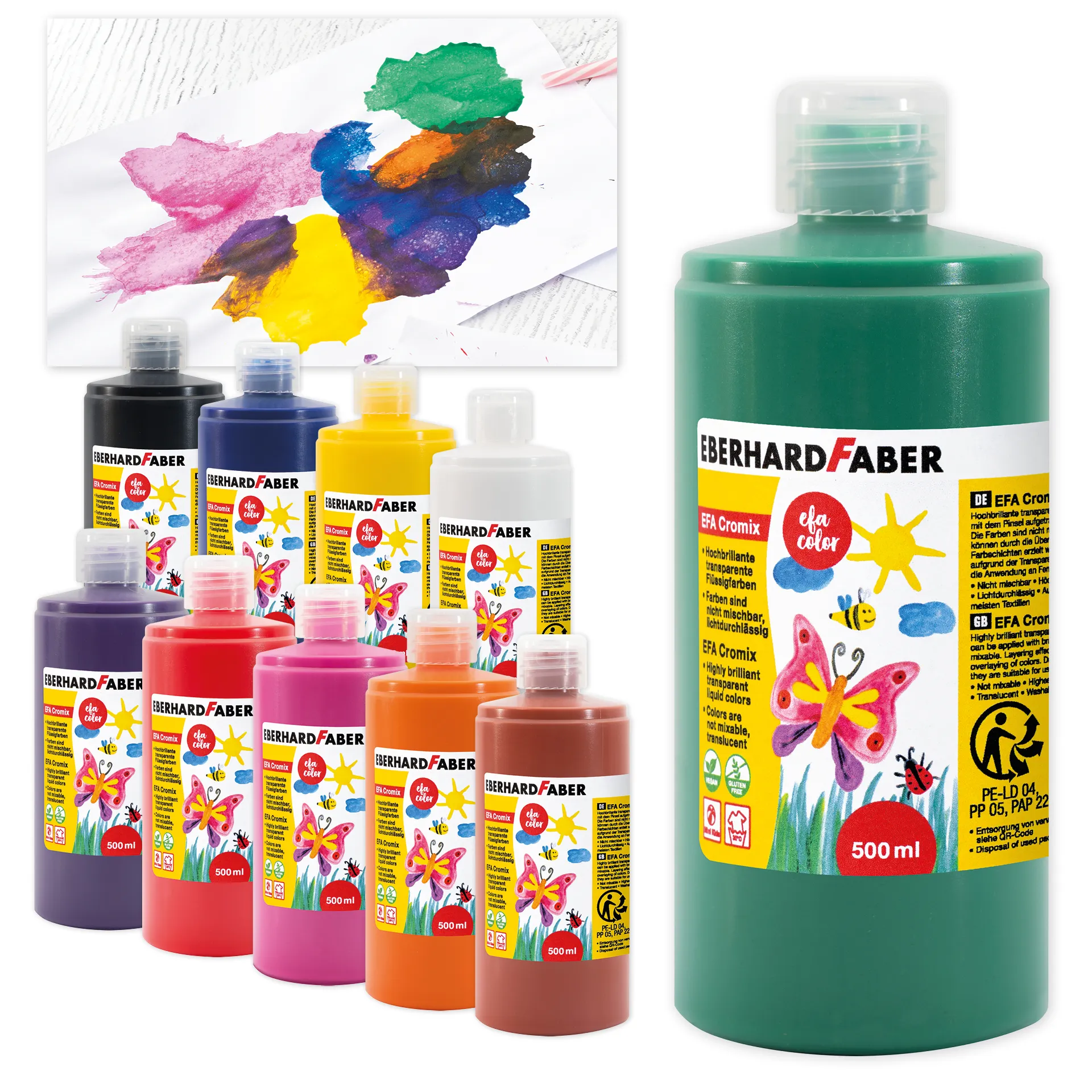 Eberhard Faber Cromix Transparentfarbe, 500 ml