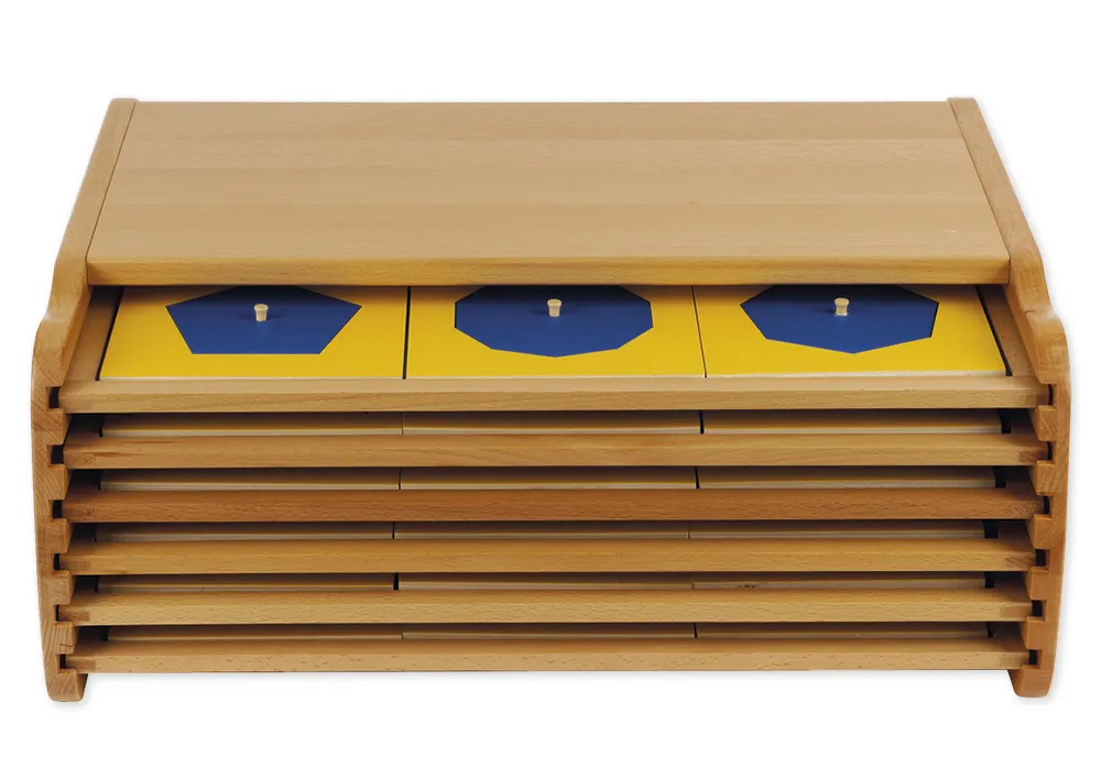 TimeTEX Geometrische Kommode "Montessori Premium"