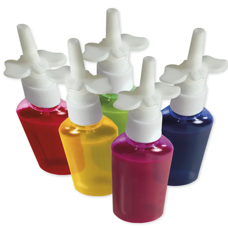 Farb-Sprühfläschchen, 5-tlg.