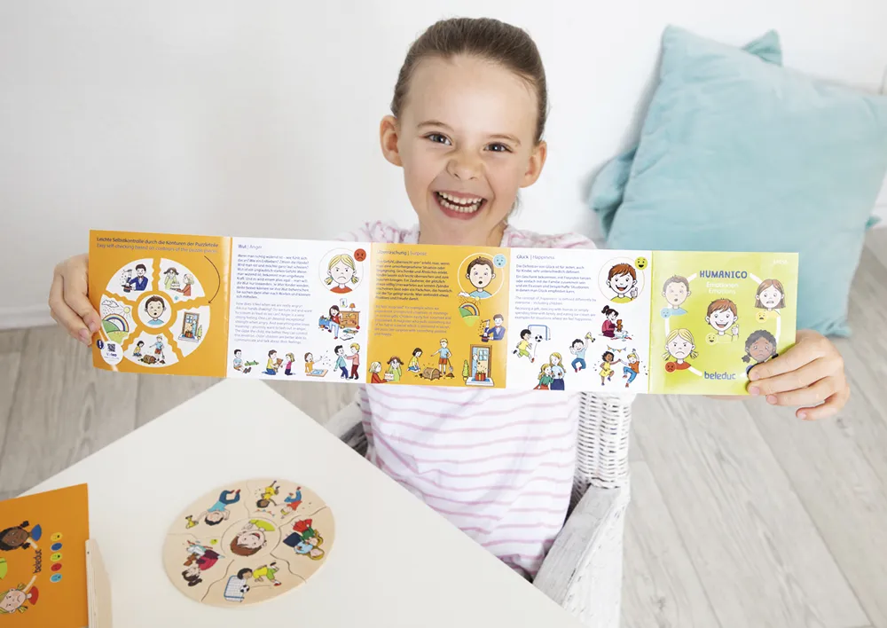 Humanico "Emotionen", 5 Puzzles