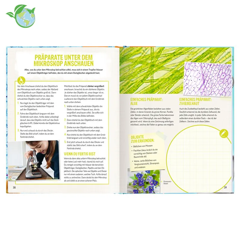 Das Mikroskop - Der große Einstieg in die Welt der Zellen & Bakterien