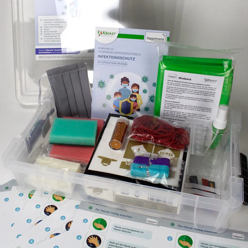 Experimentierbox Infektionsschutz