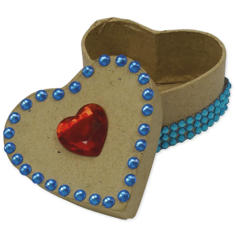 Glitzer-Steine, Tape, 6 Stück