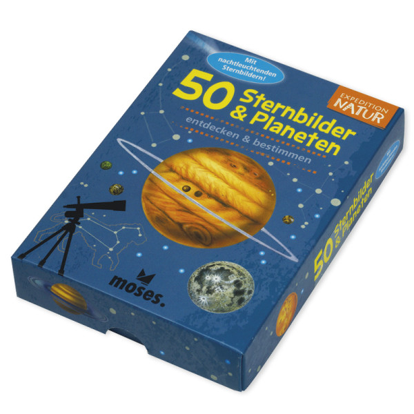 Karten-Set "50 Sternbilder & Planeten - entdecken und bestimmen"