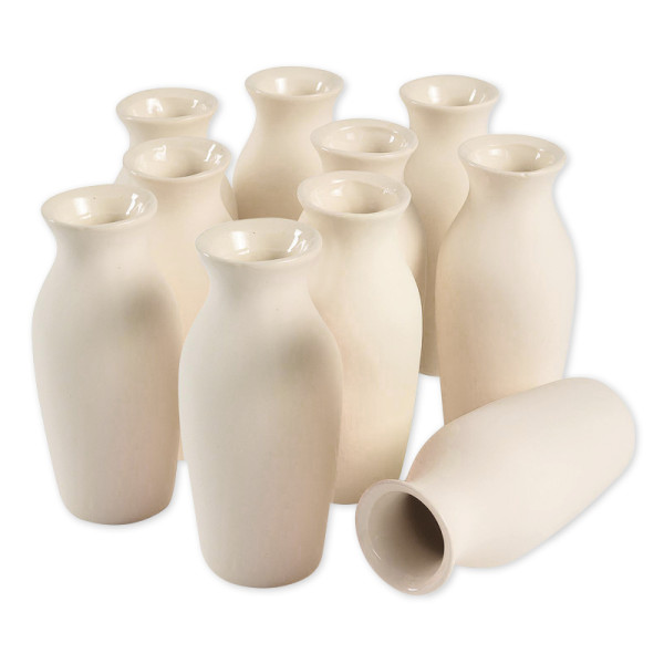 Keramik-Vasen, 12 Stück