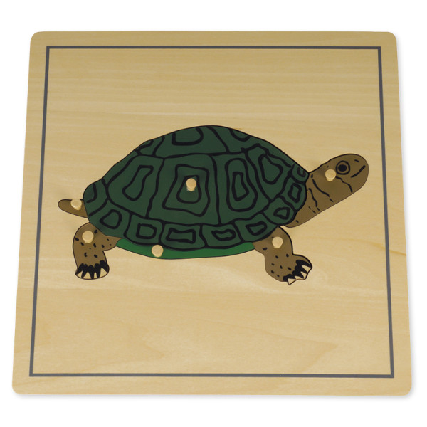TimeTEX Puzzle Schildkröte "Montessori Premium"