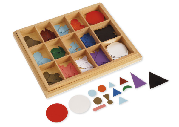 TimeTEX Wortsymbole aus Kunststoff im Kasten "Montessori Premium"