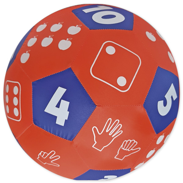 Lernspiel-Ball "Pello" - Zahlenraum bis 10