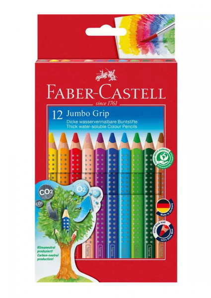Faber-Castell Buntstift Jumbo Grip 13-tlg.