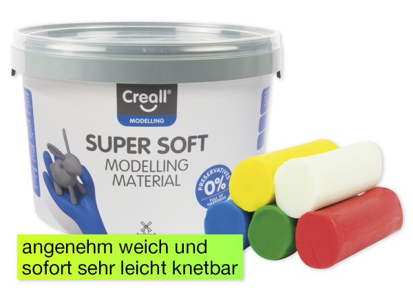 Set Supersoft-Knete, 1.750 g