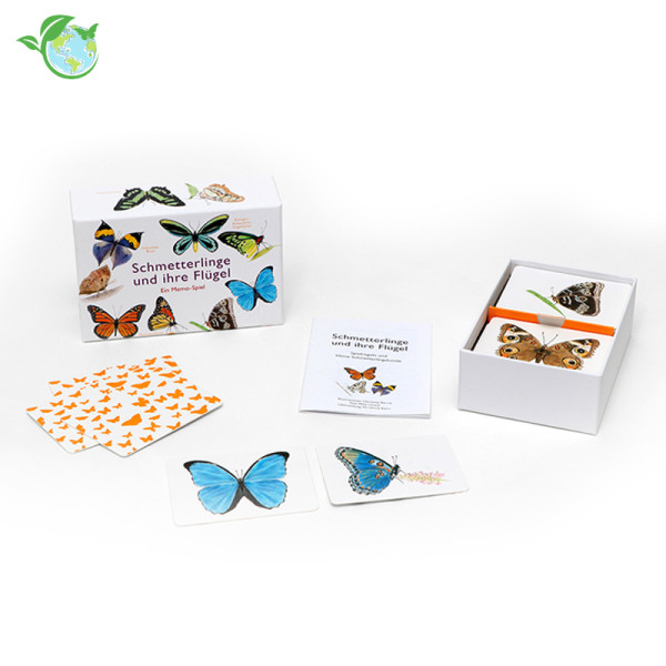 Schmetterlinge und ihre Flügel – Ein Memo-Spiel