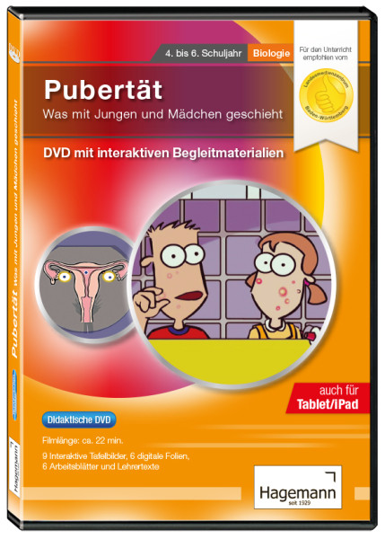 Didaktische DVD Pubertät (tabletfähig)