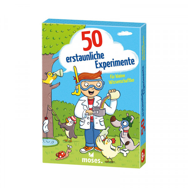 50 erstaunliche Experimente für kleine Wissenschaftler