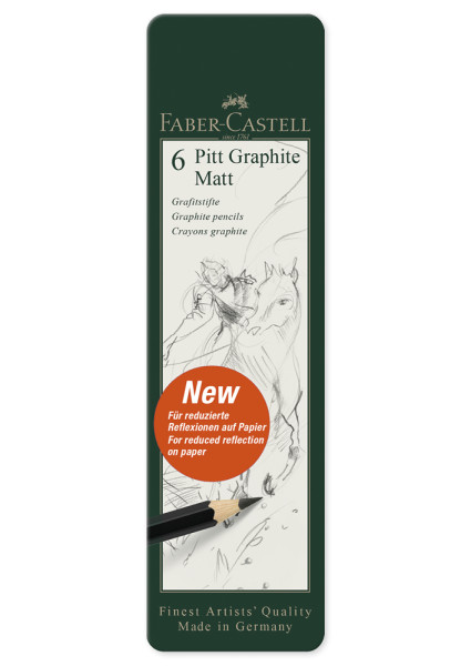 Set Faber-Castell "Pitt Graphite Matt", 6-tlg.