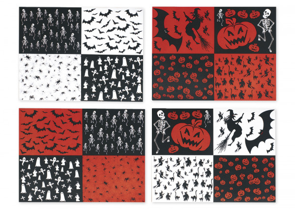 Fotokarton "Halloween" 50x70 cm, 10 Bogen