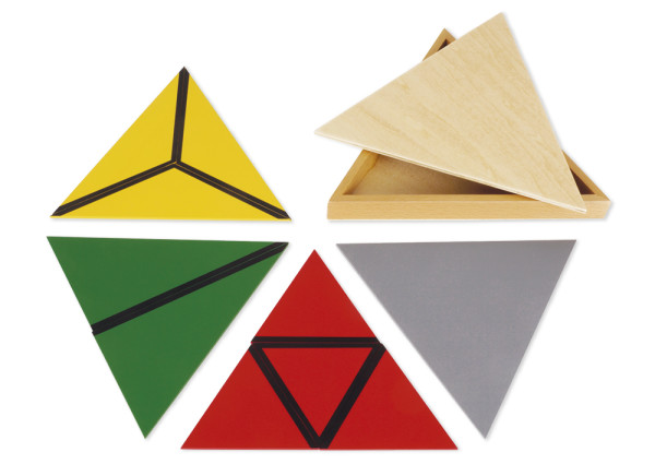 TimeTEX Konstruktive Dreiecke "Montessori Premium"